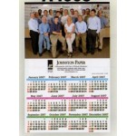 Custom Color Year-at-a-Glance Wall Calendar (11"x17") Custom Printed