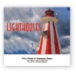 Logo Printed Lighthouses Wall Calendars