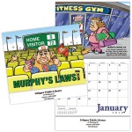 Murphy's Laws Wall Calendar Stitch Logo Printed