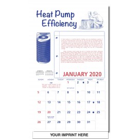Custom Imprinted Energy Hint Calendar (AVAILABLE ONLY TO 7/1)