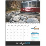 Name Personalized Wall Calendars (8 1/2"x11") Logo Printed