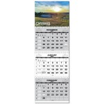 Personalized Economy 3 Month Wall Calendar-11x32.5