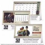 Triumph The Saturday Evening Post Illustrations Desk Calendar Custom Printed