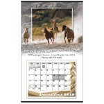 Full Color Picture Hanger Calendar Custom Printed