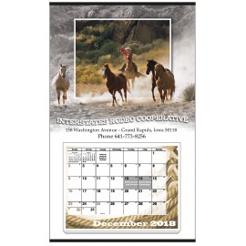 Full Color Picture Hanger Calendar Custom Printed  Full Color Picture Hanger Calendar Custom Printed