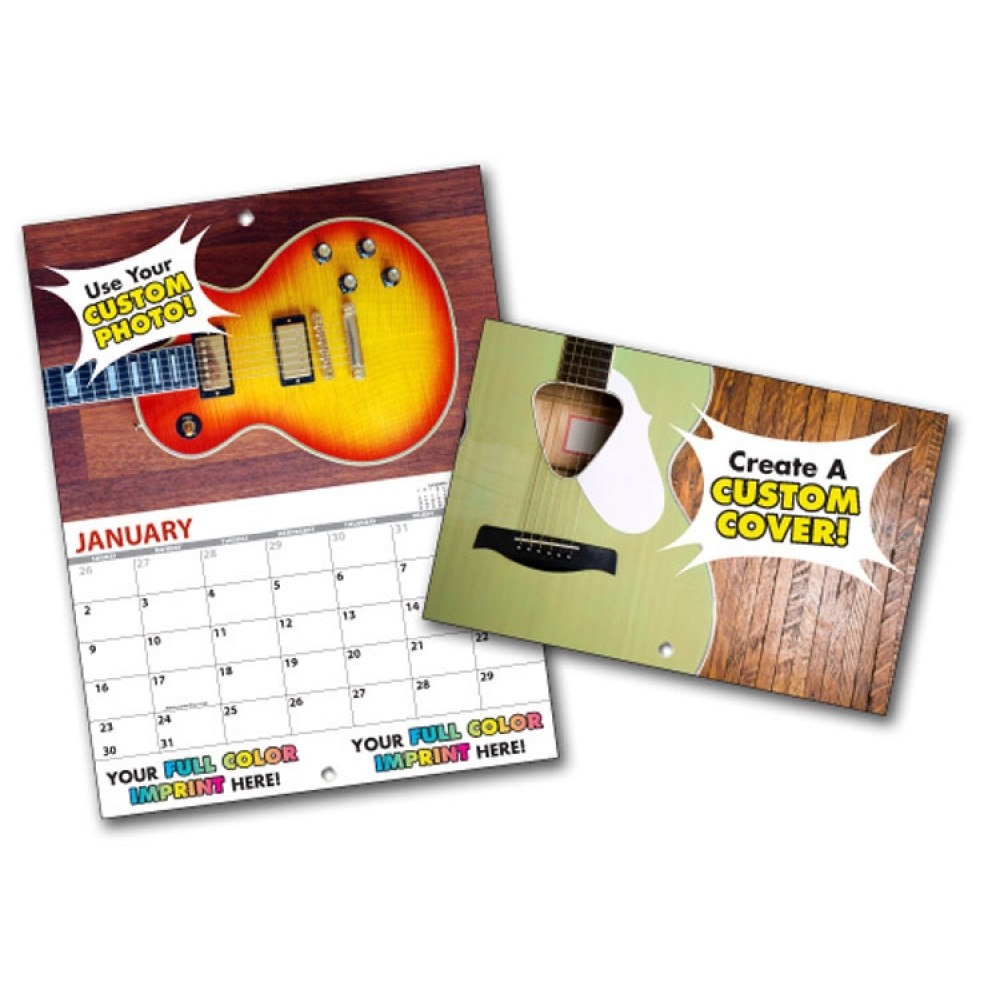 13 Month MINI Custom Photo Appointment Wall Calendar (5.5x8.5) - High Gloss UV Coated Cover Custom Printed