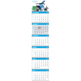 Custom 6-Month Commercial Wall Calendar Custom Printed