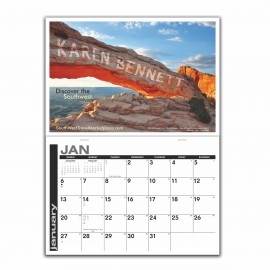 Spotlight Classic 1-Photo/12-Month Wall Calendar Custom Imprinted