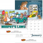 Customized Full Color Murphy's Law Spiral Wall Calendar