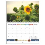 12 Photos Small Size Custom Wall Calendars (8 1/2"x11"") Custom Printed