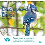 Backyard Birds Wall Calendar - Spiral: 2024 Custom Imprinted