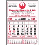 Custom Imprinted Large Bold Dates 12 Sheet Calendar