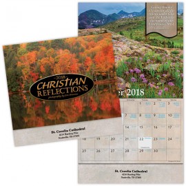 Logo Printed Christian Reflections Stapled Wall Calendar  Logo Printed Christian Reflections Stapled Wall Calendar