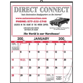 Small 12-Sheet Memo Calendar Logo Printed  Small 12-Sheet Memo Calendar Logo Printed