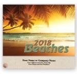 Custom Imprinted Beaches Wall Calendars
