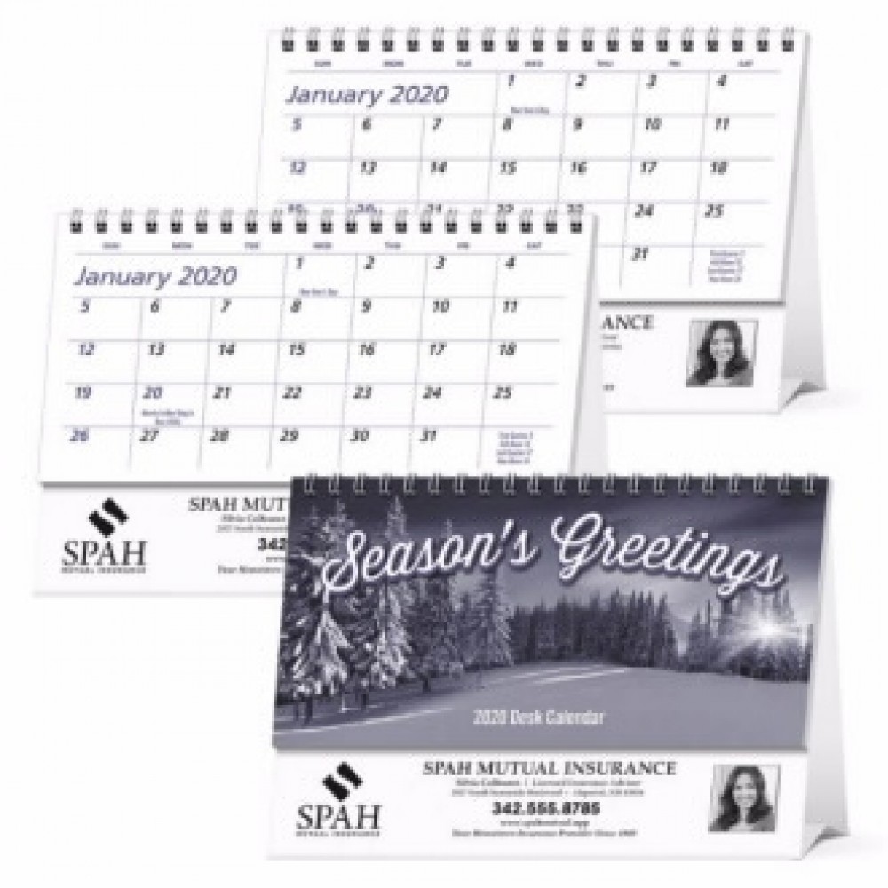 Custom Imprinted Triumph Econo Desk Calendar Custom Imprinted Triumph Econo Desk Calendar