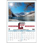Scenic Treasures Executive 6-Sheet Calendar w/Full-Color Imprint Custom Printed
