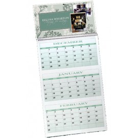 Triple Play Calendar (11.5''x 23'') Logo Printed