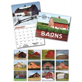 Custom Imprinted 13 Month Custom Appointment Wall Calendar - BARNS