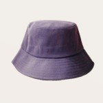 Washed Cotton Bucket Hat with Logo