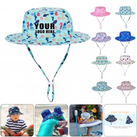 Customized Adjustable Polyester Bucket Hat Sun Protection Hat