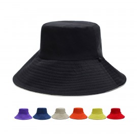 Cotton Twill Bucket Hat Branded