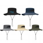 Custom Imprinted Quick Dry Bucket Hat With String