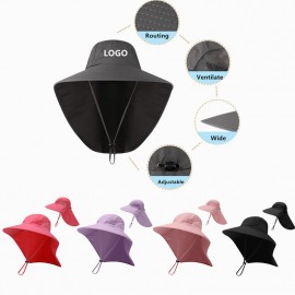 Outdoor Quick-Drying Sunscreen Hat Fishing Cap with Logo