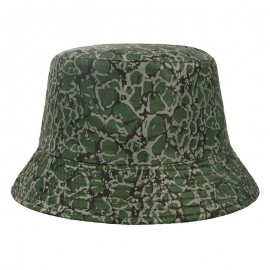 #2 Geometric Tie-dye Flower Pattern Basin Cap Bucket Hat with Logo