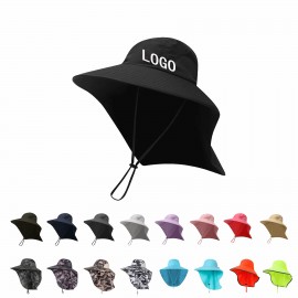Mountaineering cap with large brim with Logo