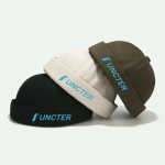 Adjustable Cotton Dockers Beanie Brimless Worker Cap with Logo