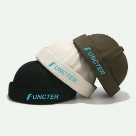 Adjustable Cotton Dockers Beanie Brimless Worker Cap with Logo