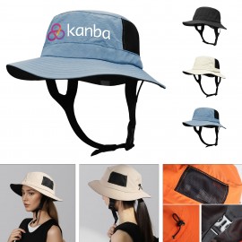 Quick-Dry Bucket Hat W/ Adjustable Cord with Logo