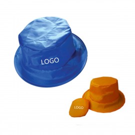 Foldable Bucket Hat with Logo  Foldable Bucket Hat with Logo