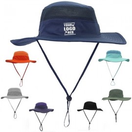 UV Protection Bucket Hat with Logo