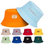 Cotton Travel Beach Bucket Hat with Logo