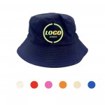 Personalized Cotton Sun Bucket Fishing Hat