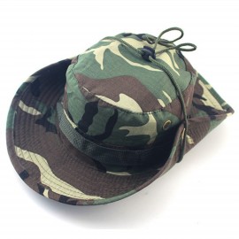 Customized Foldable Bucket Hat w/Camouflage