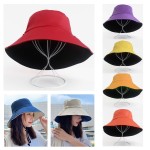Double-sided Big-brimmed Bucket Hat Custom Imprinted