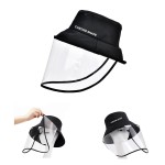 Branded Bucket Hat With Clear Masks