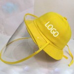Removable Kid Hat w/ Protective Face Visor Shield Branded