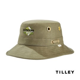 Custom Tilley Iconic T1 Bucket Hat - Olive 7 1/4
