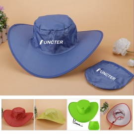 Foldable Cowboy Hat with Logo