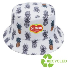 Recycled RPET Sublimated Bucket Hat with Logo