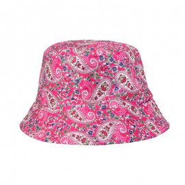 Custom #33 Geometric Tie-dye Pattern Basin Cap Bucket Hat