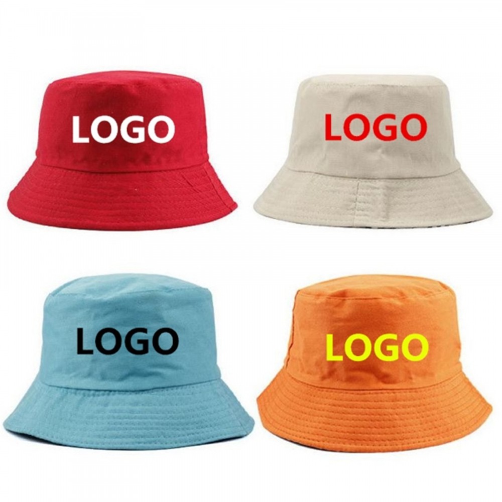 Summer Bucket Hat with Logo