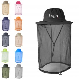 Bucket Hat With Tulle with Logo  Bucket Hat With Tulle with Logo