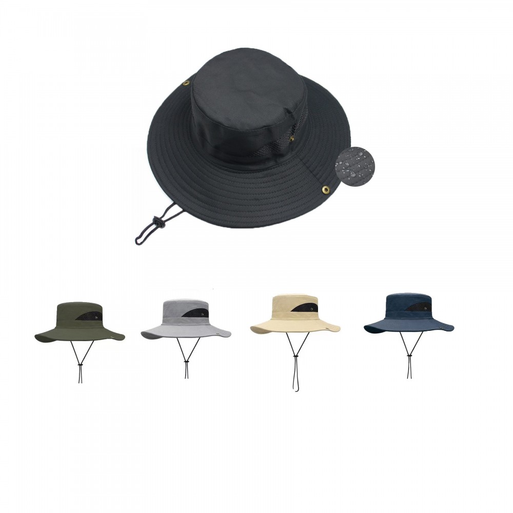 Logo Branded Wide Brim Sun Fishing Bucket Hat Logo Branded Wide Brim Sun Fishing Bucket Hat