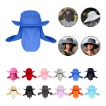 Outdoor Sun Protection Fisherman Hat With Mask Custom Imprinted