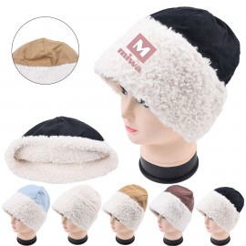 Fluffy Bucket Hat with Logo  Fluffy Bucket Hat with Logo